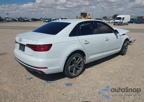 2019 Audi A4 40 Premium from USA, damaged, VIN WAUGMAF45KN016023